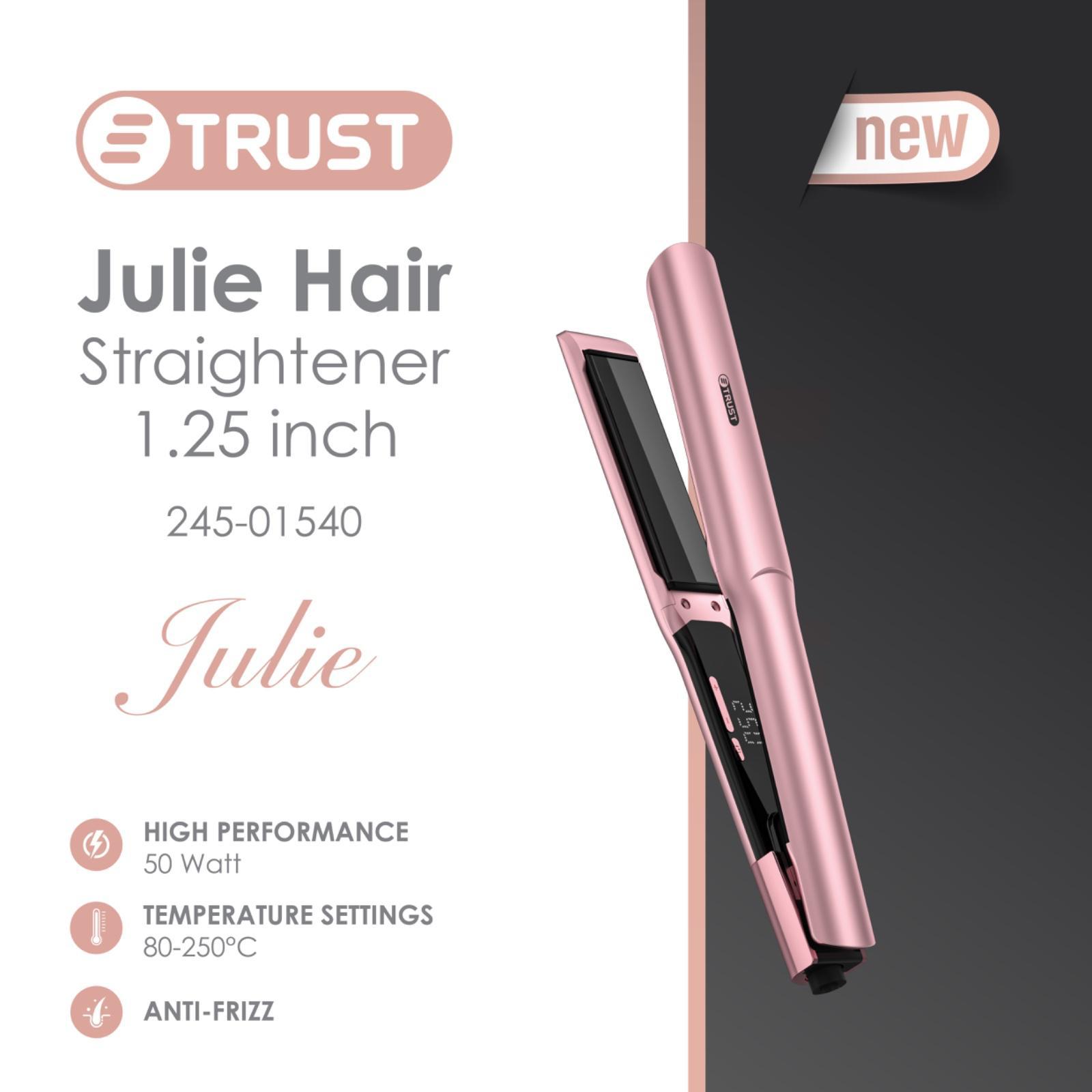 مكواة شعر TRUST Julie مقاس 1.25 إنش - صورة 2