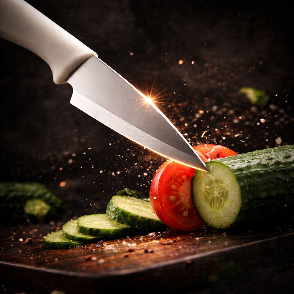 Cutting knife - white - صورة 2