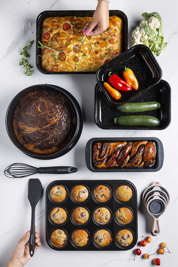 שלישיית תבניות אמייל ENAMELWARE - صورة 2