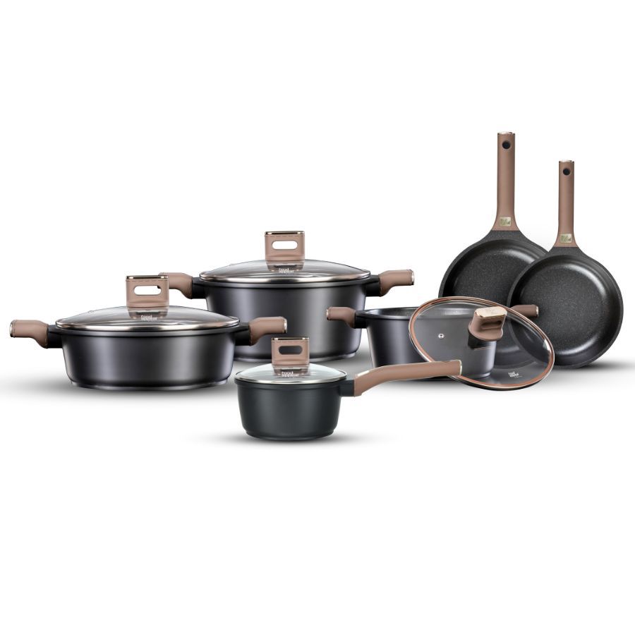 Set of 10 pots - CHARM handles "skin effect" - صورة 4