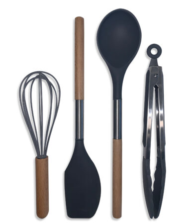 Silicone set of 4 pieces for baking PATISSERIE gray