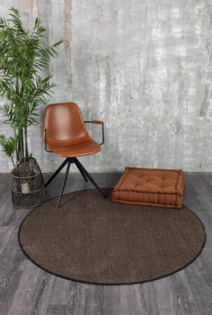 Aldo chenille black rug