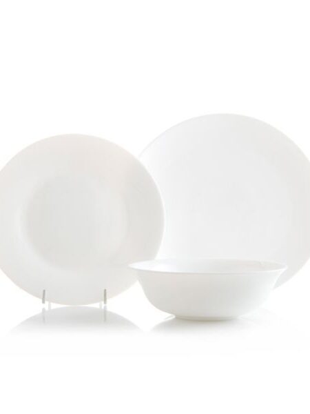 Opal Glass Dining Set