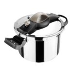 8 liter pressure cooker with basket and spoon