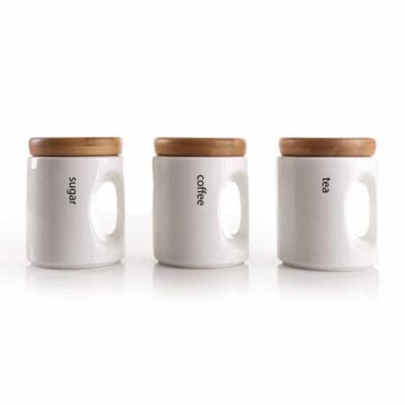 Cedar sugar coffee tea set