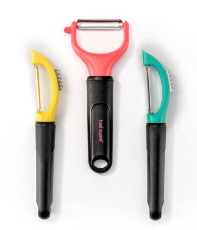Set of 3 peelers SHINE & SHARP