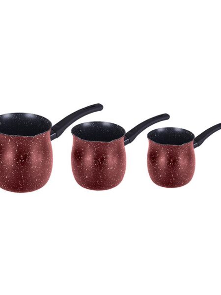 מארז 3 פינג'אנים 1.3/0.9/0.5 ליטר COFFEE COLLECTION חום