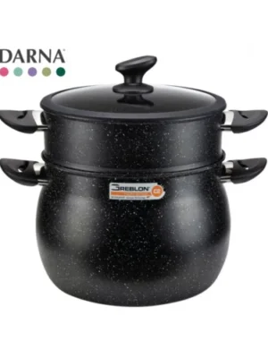 Couscous pot and oscing made of aluminum casting 3 parts in 2 sizes - 11 liters-free shipping