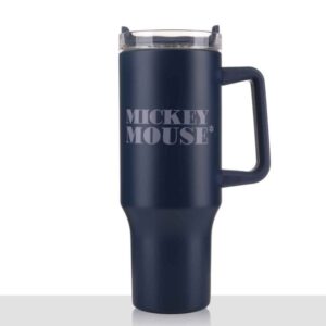 Mickey Mouse TO GO Stainless Steel Cup with Straw 1.1 Liter - Mickey & Minnie
