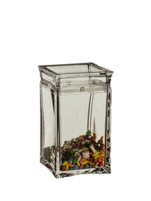 An acrylic storage box is formatted in a crystalline mirror | 1000 ml