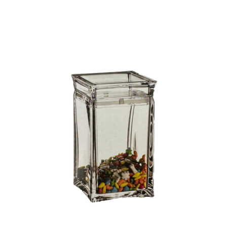 An acrylic storage box is formatted in a crystalline mirror | 1000 ml