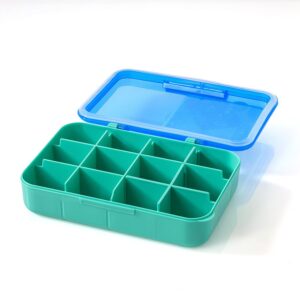TO GO 1.4L Meal/Snack Bento Lunch Box Mint/Blue Smash by Food Appeal