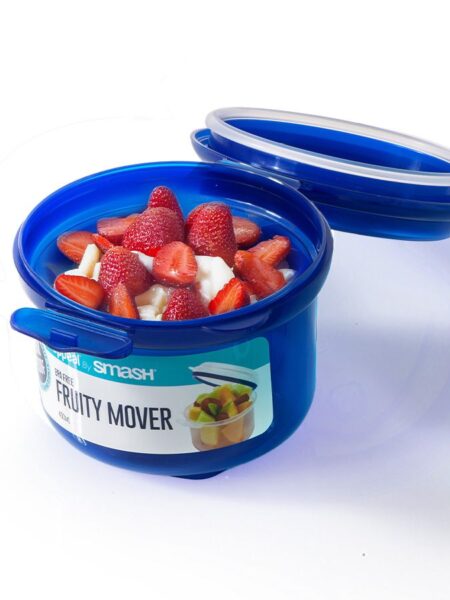Fruit lunch box/snacks 400 ml blue Smash by Food Appeal