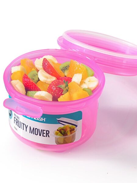 Fruit/Snack Storage 400 ml Pink Smash by Food Appeal