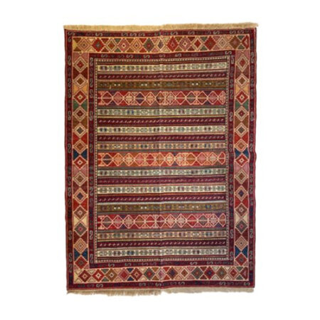 سجادة كليم فارسية مصنوعة يدويًا من الصوف | ١٤٥*١٠٦ سم