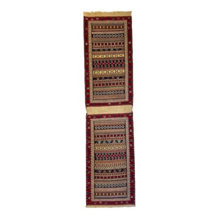 שטיח קילים עבודת יד מצמר סומאק פרסי-קווקזי | ‎50×200 ס"מ (קיים גם ב־50×100 ס"מ)