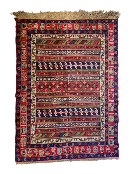 سجادة تركية صوفية يدوية الصنع على الطراز الفارسي - كليم. صناعة يدوية | ١٤٣ × ١٠٣ سم