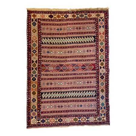 קילים סומאק עבודת יד | שטיח צמר קווקזי איראני | 1.40*1 מ׳