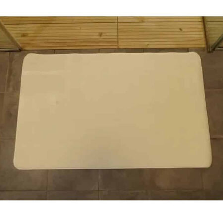 שטיח אמבטיה ארגמן- לבן