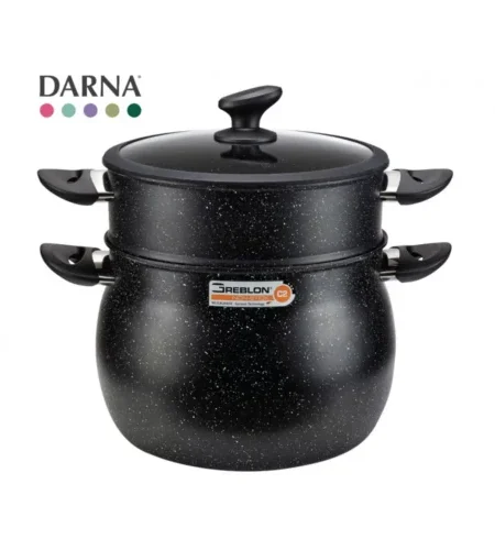 Couscous pot and oscing made of aluminum casting 3 parts in 2 sizes - 11 liters-free shipping