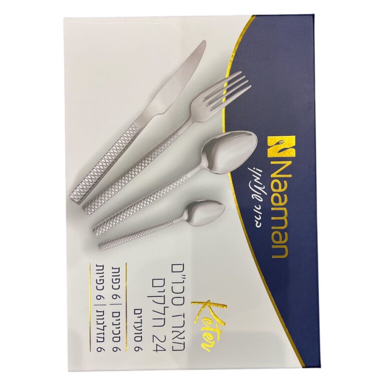 طقم أدوات مائدة من الفولاذ المقاوم للصدأ مكون من 24 قطعة - كيتر