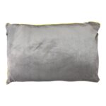 وسادة فاخرة - مخمل - رمادي - 50*70