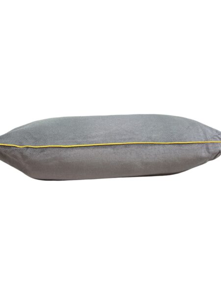 وسادة فاخرة - مخمل - رمادي - 50*70