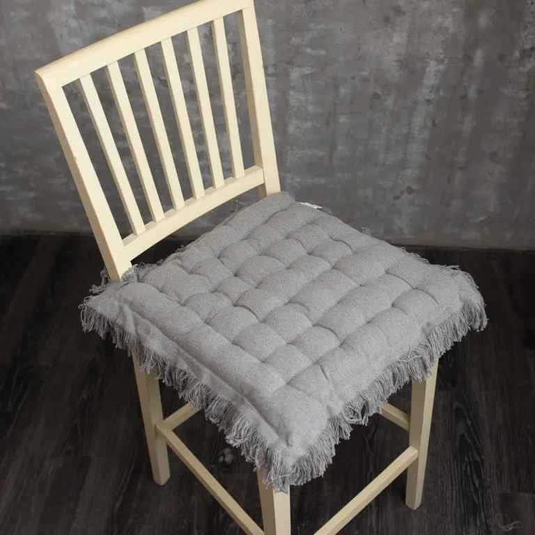 כרית ישיבה אשלי – אפור בהיר