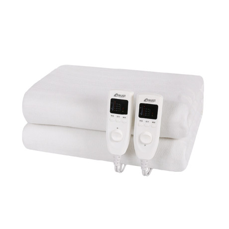 Trust Electric Heating Blanket Double Size 160 * 140 cm, White.