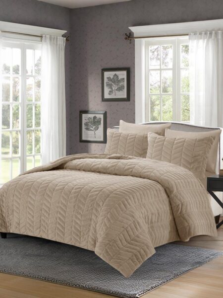 6-piece luxury duvet set – Cocora Beige