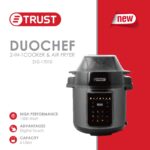 DUOCHEF 2-IN-1 COOKER & AIR FRYER - 6L