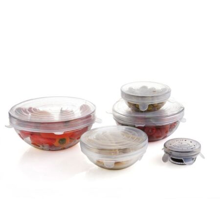 Набор из 5 силиконовых колпачков