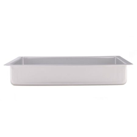 Rectangular baking dish with a disintegrating bottom