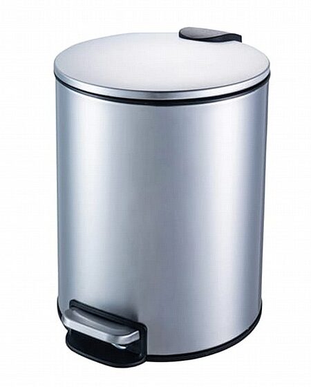 Round 3 liter CLASSIC stainless steel trash can