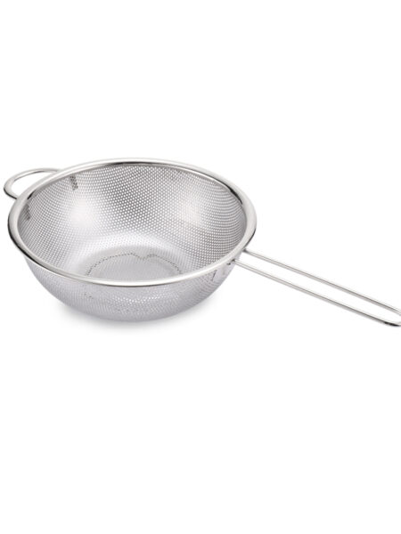 مصفاه من الفولاذ المقاوم للصدأ عالي الكثافة بمقبض 26 سم