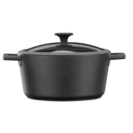 Литой алюминиевый горшок BLACKBERRY 28 см