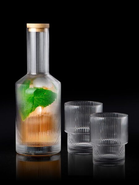 إبريق شاي زجاجي سعة 1300 مل مع مصفاة من الفولاذ المقاوم للصدأ للتسريب في سنغافورة (Copy)