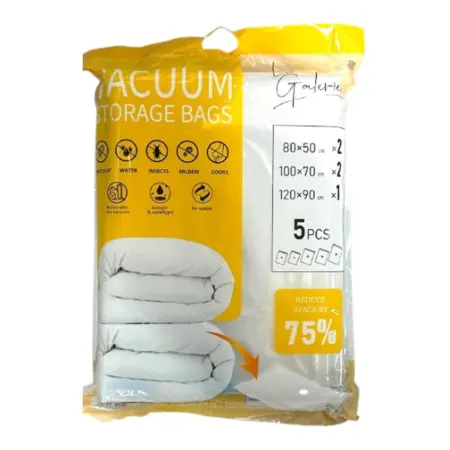 Set of 5 vacuum bags mix