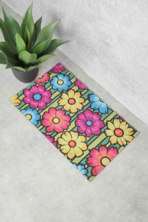 Входной ковер - цветочный ковер