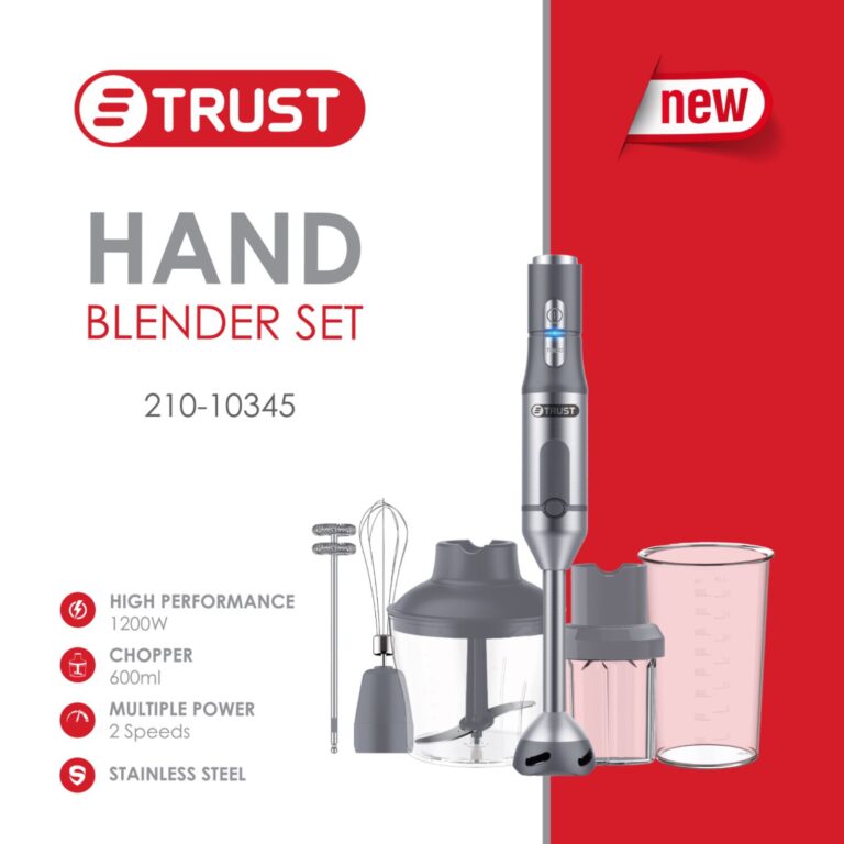 TRUST Hand Blender Set (model 210-10345)
