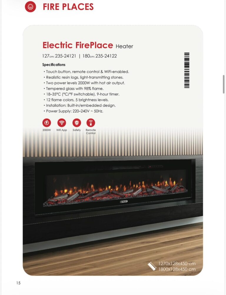 Model 1 Electric Fireplace Heater