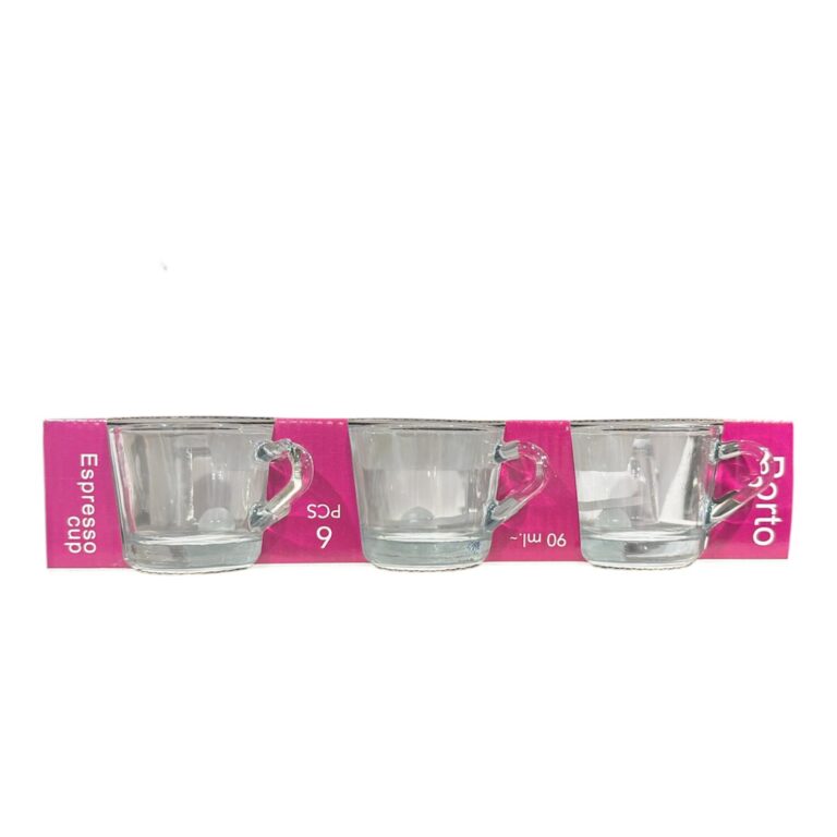 Porto Espresso Cups 6 Pcs Set 90 ml