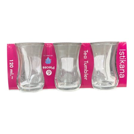 כוס תה איסטיקנה 6 יחידות סט 120 מ"ל