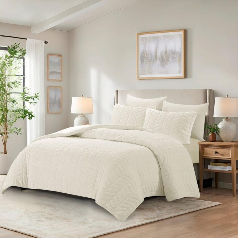 Luxury Quilt Set - Cocora Ivory