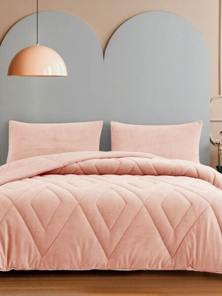 סט שמיכת פוך זוגי 4 חלקים – Essentials Rose