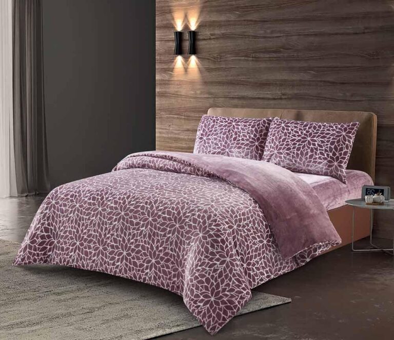 Comforter Set Double 4 Pcs – Sedra Mauve