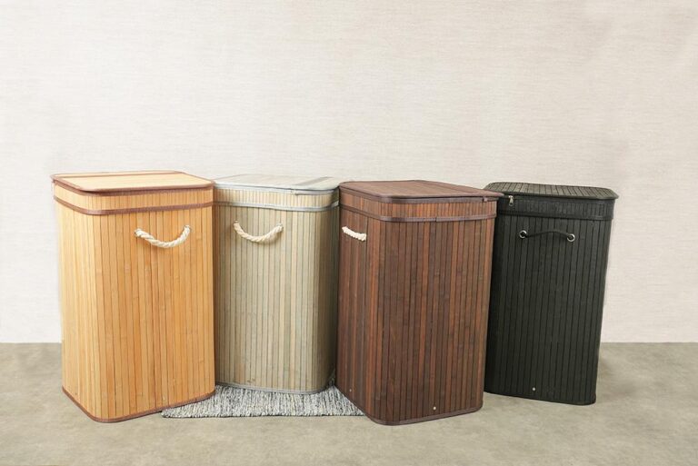 סל במבוק מלבני 40×30×60 ס"מ