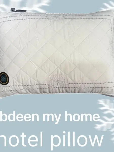 כרית מלון יוקרתית עם כיסוי 100% כותנה