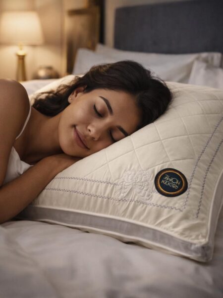 وسادة فندقية فاخرة بغطاء 100% قطن