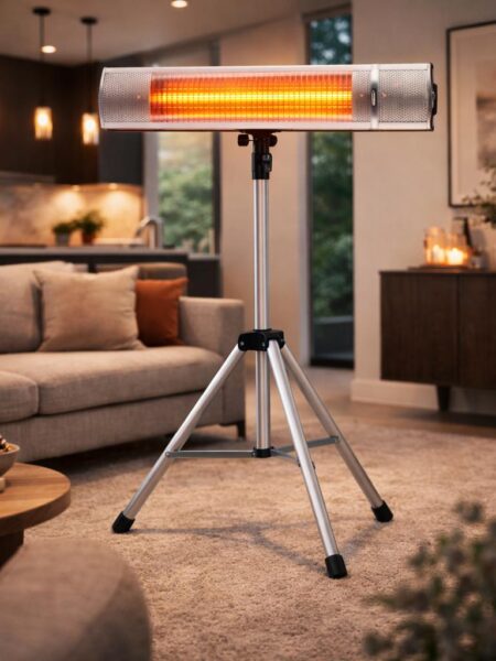 Электрический обогреватель Trust 2000 Вт – инфракрасный обогрев с треногой